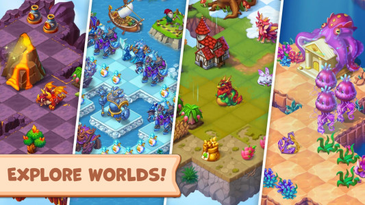 اسکرین شات 2 بازی Mergest Kingdom: Merge game