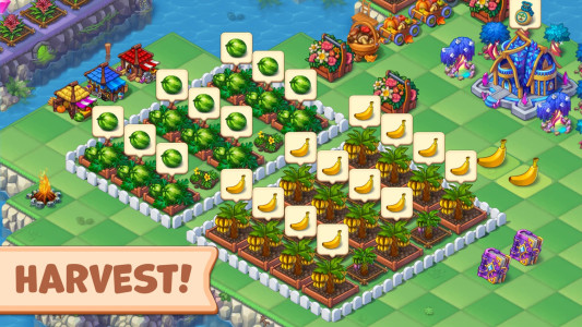 اسکرین شات 6 بازی Mergest Kingdom: Merge game