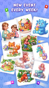 اسکرین شات 3 بازی Sort Tiles: Tap Away