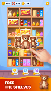 اسکرین شات 5 بازی Tidy Shelf - sorting game 3d