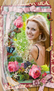 اسکرین شات 3 برنامه Flowers Photo Frame