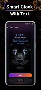 اسکرین شات 8 برنامه Neon Digital Clock Wallpaper