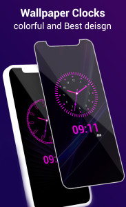 اسکرین شات 4 برنامه Digital Smartwatch Speak Clock