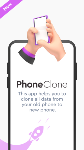 اسکرین شات 1 برنامه Phone Clone – Data Transfer
