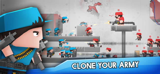 اسکرین شات 1 بازی Clone Armies: Battle Game