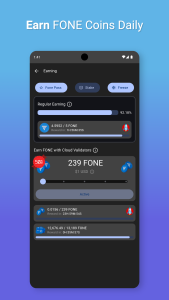اسکرین شات 3 برنامه Fone Wallet - AI, NFTs, DePIN