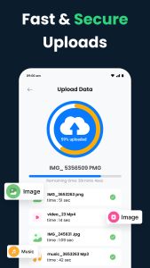 اسکرین شات 3 برنامه Cloud Storage: Data Backup