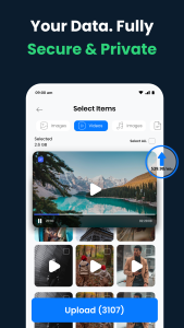اسکرین شات 6 برنامه Cloud Storage: Data Backup