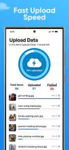 اسکرین شات 2 برنامه Cloud Storage: Data Backup