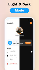 اسکرین شات 6 برنامه Cloud Storage - Cloud Backup