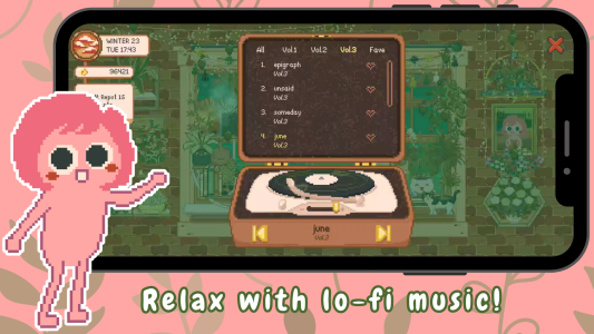 اسکرین شات 1 بازی Window Garden - Lofi Idle Game