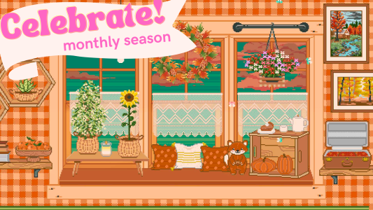 اسکرین شات 6 بازی Window Garden - Lofi Idle Game