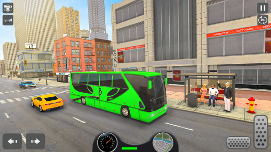 اسکرین شات 4 برنامه Bus Simulator Race - Bus Games