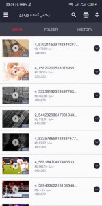 اسکرین شات 2 برنامه پخش کننده ویدیو