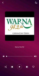 اسکرین شات 3 برنامه Radio Singapore - Singapore FM