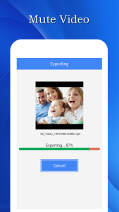 اسکرین شات 4 برنامه Mute Video, Silent Video