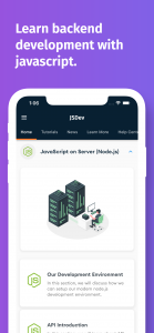 اسکرین شات 5 برنامه Learn JavaScript: Learn & Code