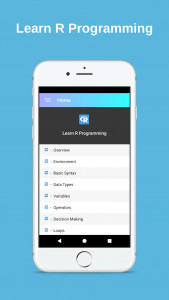اسکرین شات 1 برنامه Learn R Programming - RPad