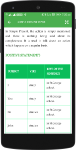 اسکرین شات 2 برنامه English Grammar Book