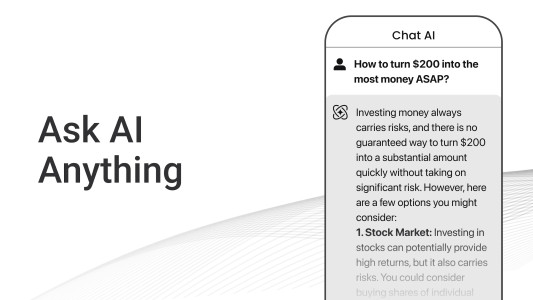 اسکرین شات 2 برنامه Chat AI: Ask Agent Anything