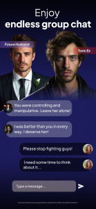 اسکرین شات 5 برنامه Charsis: AI Character Chat