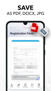 اسکرین شات 3 برنامه Scanner+ App: Scan Docs to PDF