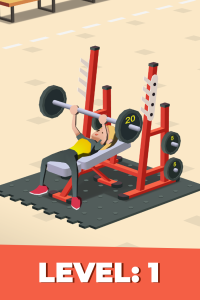 اسکرین شات 1 بازی Idle Fitness Gym Tycoon - Game