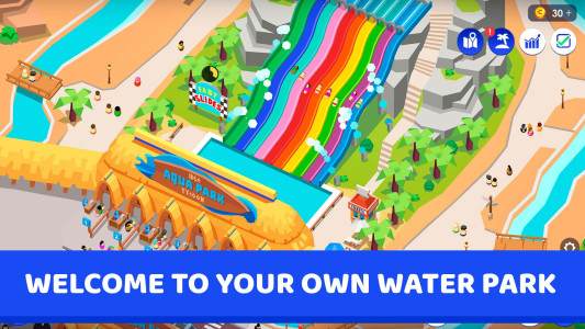 اسکرین شات 1 بازی Idle Theme Park Tycoon