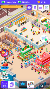 اسکرین شات 6 بازی Idle Supermarket Tycoon-Shop