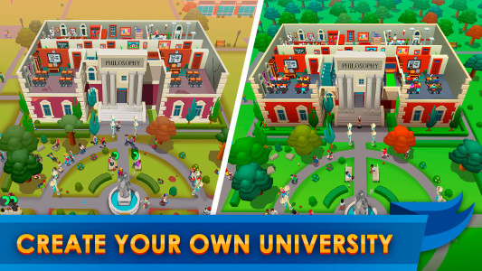 اسکرین شات 3 بازی University Empire Tycoon －Idle