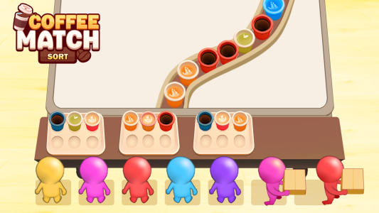 اسکرین شات 7 بازی Coffee Match Sort: Sorting Jam