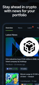 اسکرین شات 7 برنامه CoinGecko: Crypto Tracker