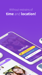 اسکرین شات 2 برنامه Guroja - Live Video Chat
