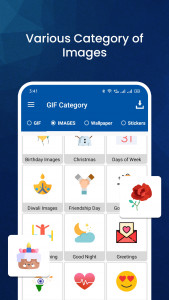 اسکرین شات 2 برنامه GIF For WhatsApp