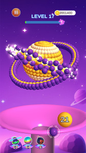 اسکرین شات 4 بازی Pearl Shooter: Color Pop