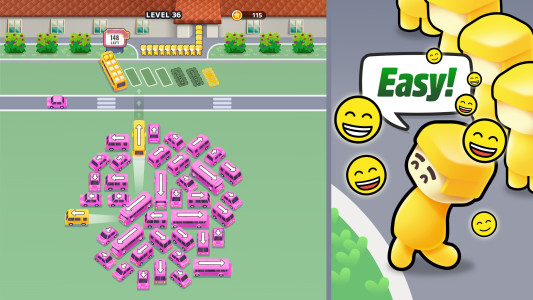 اسکرین شات 5 بازی Bus Frenzy - Traffic Jam