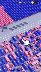 اسکرین شات 2 بازی Bus Frenzy - Traffic Jam