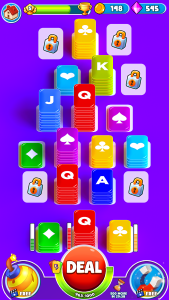 اسکرین شات 6 بازی Color Card Shuffle Sort Game