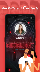 اسکرین شات 5 برنامه Caller Theme Screen Color Call