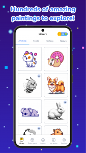 اسکرین شات 2 بازی Color By Number App: Art Games