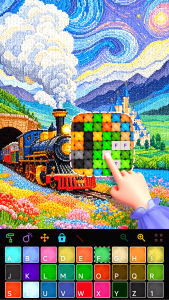 اسکرین شات 2 برنامه Cross Stitch Book