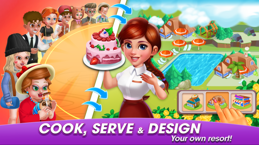 اسکرین شات 1 بازی Cooking World : Cooking Games