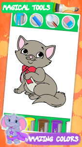 اسکرین شات 1 بازی Animal Coloring Games for Kids