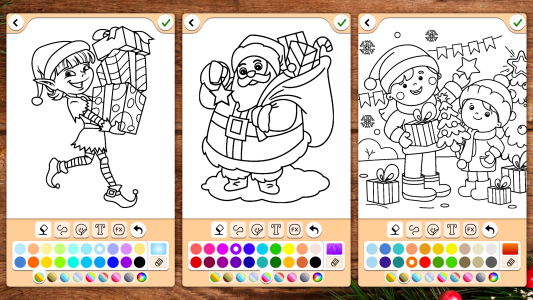 اسکرین شات 8 بازی Christmas Coloring