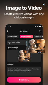 اسکرین شات 3 برنامه PictoPop - AI Video Generator