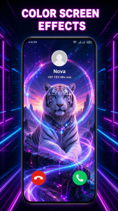 اسکرین شات 5 برنامه ColorCall: Video Call Screen
