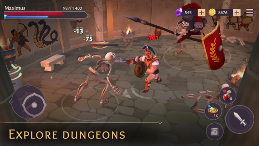 اسکرین شات 6 بازی Gladiators: Survival in Rome