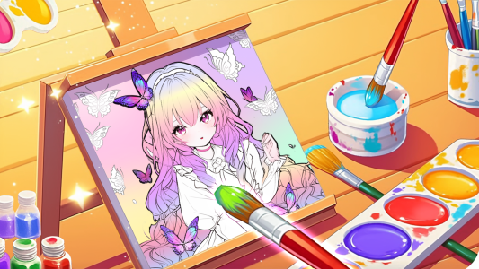 اسکرین شات 1 بازی Coloring Book: Draw Princess