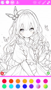 اسکرین شات 5 بازی Coloring Book: Draw Princess