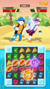 اسکرین شات 6 بازی Match Hit - Puzzle Fighter